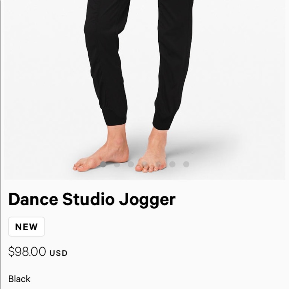 New Lululemon Dance Studio Jogger